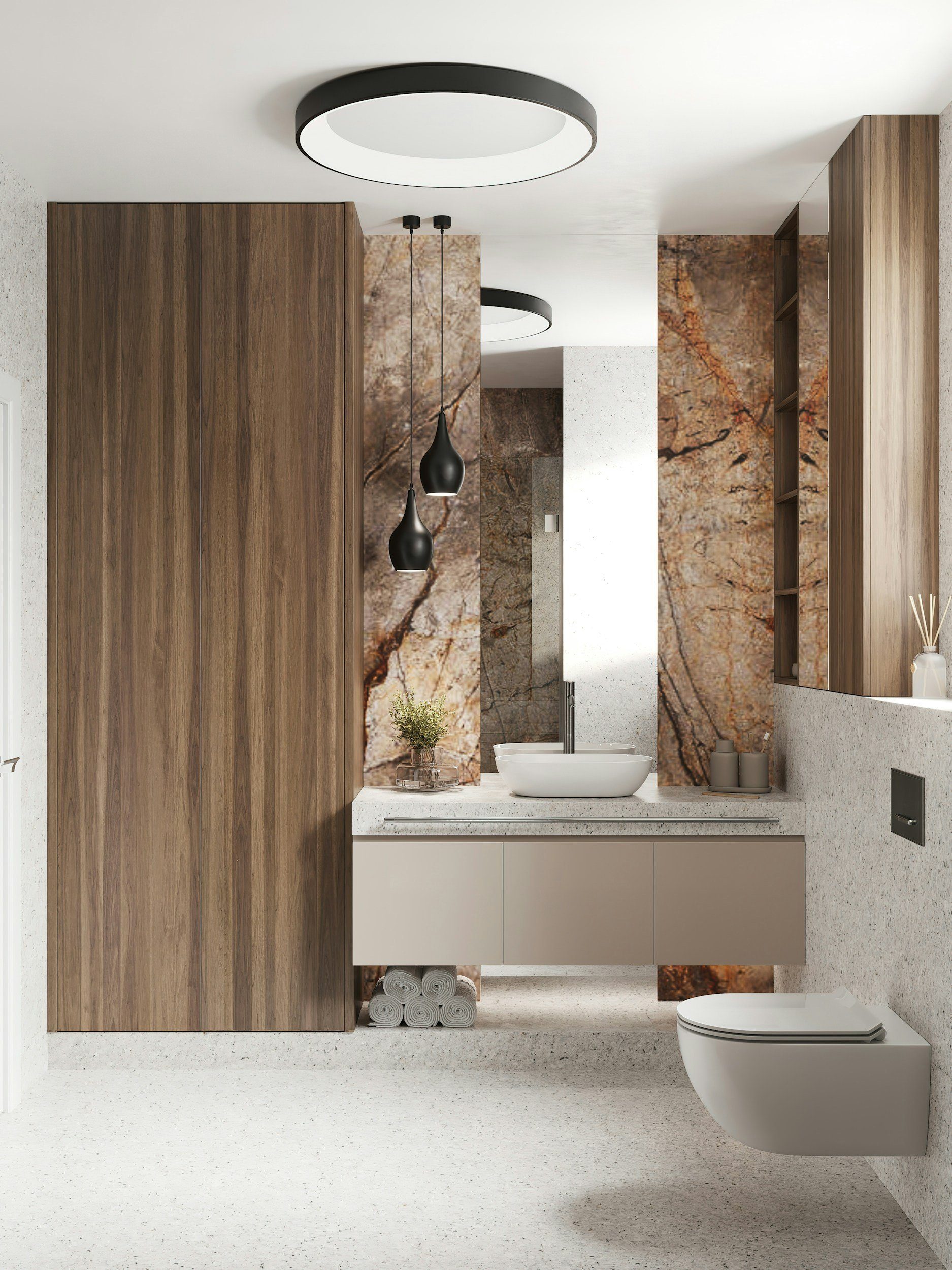 Renovated Mediterranean interior